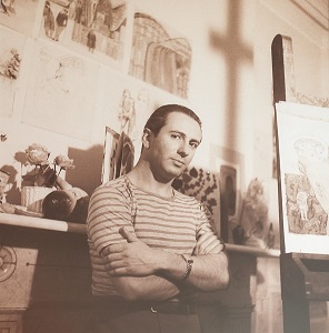 Koerner in his New York studio